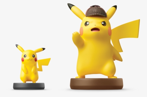 Detective Pikachu Amiibo Size, HD Png Download, Free Download