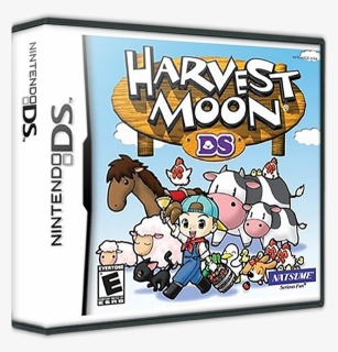 Transparent Video Game Box Art Clipart - Harvest Moon Nintendo Ds, HD Png Download, Free Download