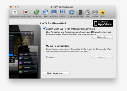 Eyetv Für Mac - Available On The App Store, HD Png Download, Free Download