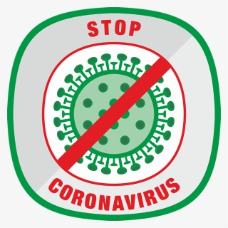 Stop Coronavirus Symbol Png Transparent Image - Stop Corona Virus Png, Png Download, Free Download