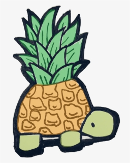 #turtle #pineapple #pineapplepen #cute #colored #kawaii, HD Png Download, Free Download