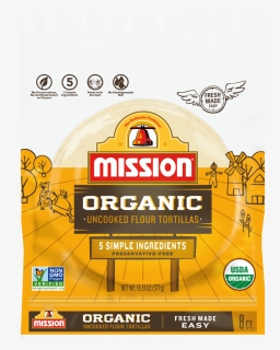 Almond Butter And Orange Marmalade Quesadillas - Mission Organic Uncooked Flour Tortillas, HD Png Download, Free Download