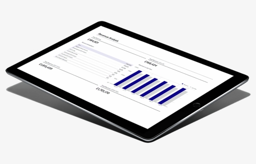 Ipad With Accounting Services Software - Gadget, HD Png Download, Free Download