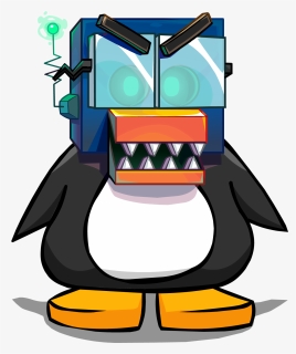 The Scary Gary On A Player Card - Penguin With A Horn, HD Png Download, Free Download