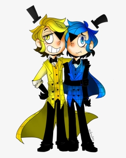 Hot Clipart Tiempo - Bill Cipher Ve Diper, HD Png Download, Free Download