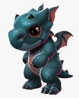 Gargoyle Dragon Baby - Cartoon, HD Png Download, Free Download