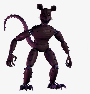 Nightmare Foxy Png Transparent Images - Five Nights At Candy's 3 Monster Rat, Png Download, Free Download