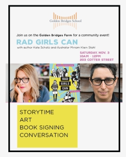 Rad Girls Can Please Join Us For A Free Community Event - Flyer, HD Png Download, Free Download