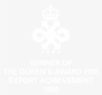 Queen Award For Export Achievement Logo Black And White - Johns Hopkins Logo White, HD Png Download, Free Download