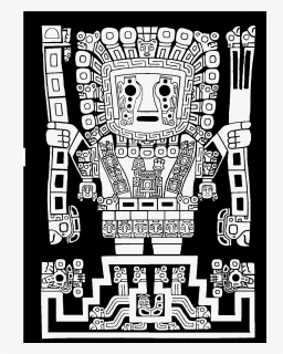 Transparent Aztec Pattern Png - Wiracocha Incas Png, Png Download, Free Download