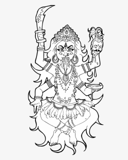 Kali Drawing Line - Illustration, HD Png Download, Free Download