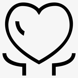 Smiley In Love , Png Download - Heart, Transparent Png, Free Download