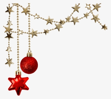 #christmas #holiday #stars #decorations #balls #red - Christmas Day, HD Png Download, Free Download