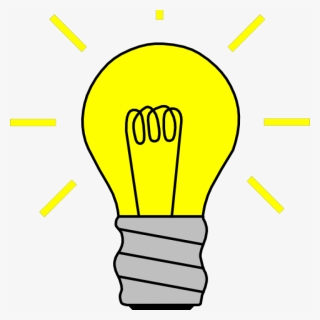 Lightbulb Clipart Classroom - Clip Art Transparent Lightbulb, HD Png Download, Free Download