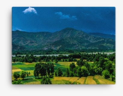 Green Mountain Distance With Trees - Mount Scenery, HD Png Download, Free Download