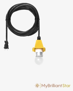 Lighting For Original Herrnhut Plastic Star, Yellow, - Usb Cable, HD Png Download, Free Download