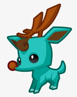 Reindeer Pet - Cartoon, HD Png Download, Free Download