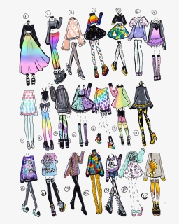 Fashion Clipart Png Transparent - Drawing Ideas For Clothes, Png Download, Free Download