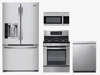Lg Lfx25974st French Door Refrigerator - Appliances Packages, HD Png Download, Free Download