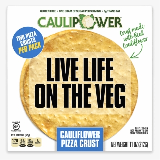 Box Of Caulipower Pre-prepared Frozen Cauliflower Pizza - Caulipower Cauliflower Pizza Crust, HD Png Download, Free Download