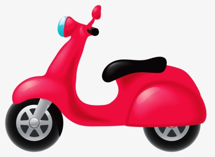 Toy Scooter Images Kids Clipart Png - Scooty Clipart Png, Transparent Png, Free Download
