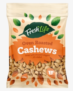Freshlife Cashews 150g Render - Freshlife Nuts, HD Png Download, Free Download