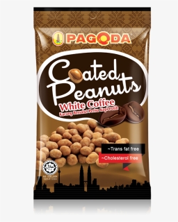 Coated Peanuts Wbite Coffee, HD Png Download, Free Download