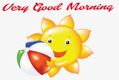 Very Good Morning Png Free Image Download - Summer Emojis Clip Art, Transparent Png, Free Download