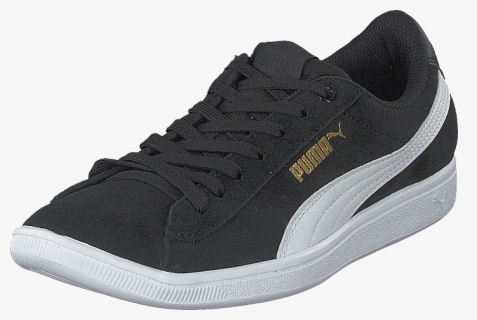 Puma Vikky Puma Black-puma White - Skate Shoe, HD Png Download, Free Download