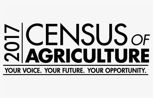 Census Of Agriculture 2017 Logo - 2017 Census Of Agriculture, HD Png Download, Free Download