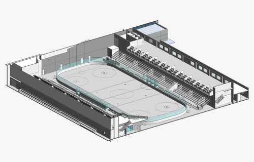 Photo Of The Rec Plex Ice Hockey Rink , Png Download - Metro Rec Plex, Transparent Png, Free Download