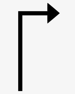 Turn Right Direction Arrow Sign Traffic - Monochrome, HD Png Download, Free Download