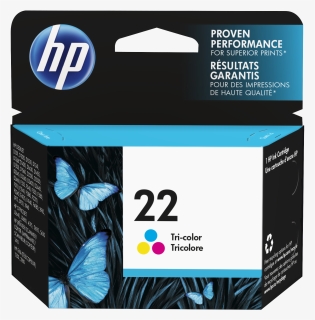 Hp 22 Tri-color Original Ink Cartridge - Hp Deskjet 2131 Cartridge, HD Png Download, Free Download