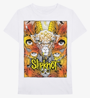 Slipknot Gold Foil Goat Shirt, HD Png Download, Free Download