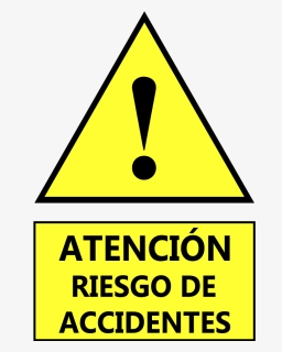Atencion Riesgo De Accidentes, HD Png Download, Free Download
