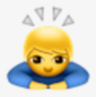 Ilustración Para El Artículo Titulado - Person Bowing Deeply Emoji, HD Png Download, Free Download