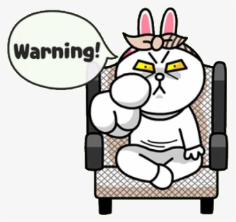 Angry Cony Line Friends, HD Png Download, Free Download