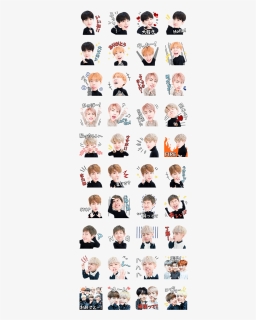 161219 Line Stickers List - Free Printable Bts Stickers, HD Png Download, Free Download