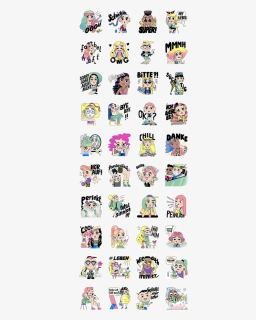 Fashion Girls Stickers - Hacker Girl Messenger Stickers, HD Png Download, Free Download