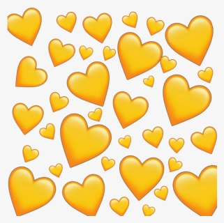#freetoedit #stickers #hearts #heartemoji #emoji #yellow - Purple Heart Emoji Transparent Background, HD Png Download, Free Download
