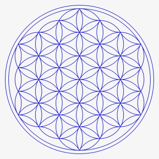 Flower Of Life Clipart Png Stock Clipart - Sacred Geometry Flower Of Life Gold, Transparent Png, Free Download