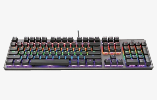 Gxt 865 Asta Mechanical Gaming Keyboard - Trust Asta, HD Png Download, Free Download