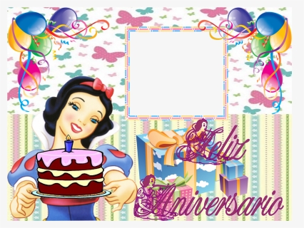 Sandra Molduras Digitais - Cartoon, HD Png Download, Free Download