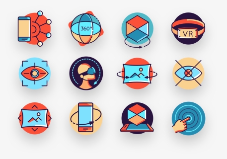 Download Your Vr/ar Icon Pack Today - Vr Icon, HD Png Download, Free Download