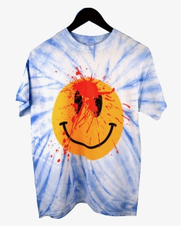 Playboi Carti Die Lit Tour Tie Dye Smiley Face T-shirt - Smiley, HD Png Download, Free Download