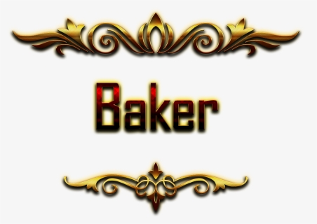 Baker Decorative Name Png - Masood Name, Transparent Png, Free Download
