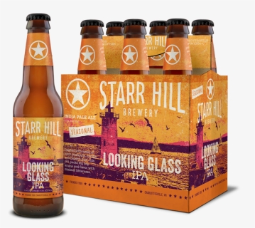 Lookingglass 6 Pack W Bottle Web - Beer, HD Png Download, Free Download