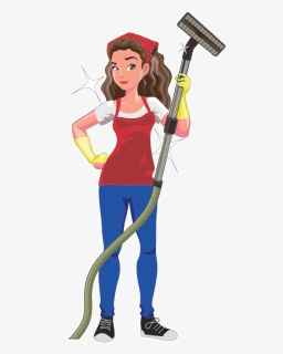 U B Lazy Cleaning - Cleaning Lady, HD Png Download, Free Download