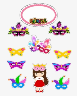 Topper Carnaval Menina, HD Png Download, Free Download