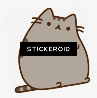 Pusheen The Cat Greeting Card - Pusheen Stickers Telegram Cat, HD Png Download, Free Download